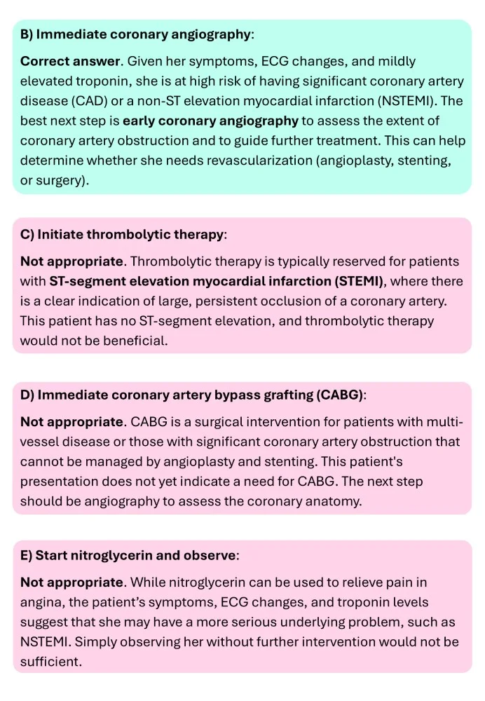 Easy medical books cardiology mcq explanations ebook sample pages (11)