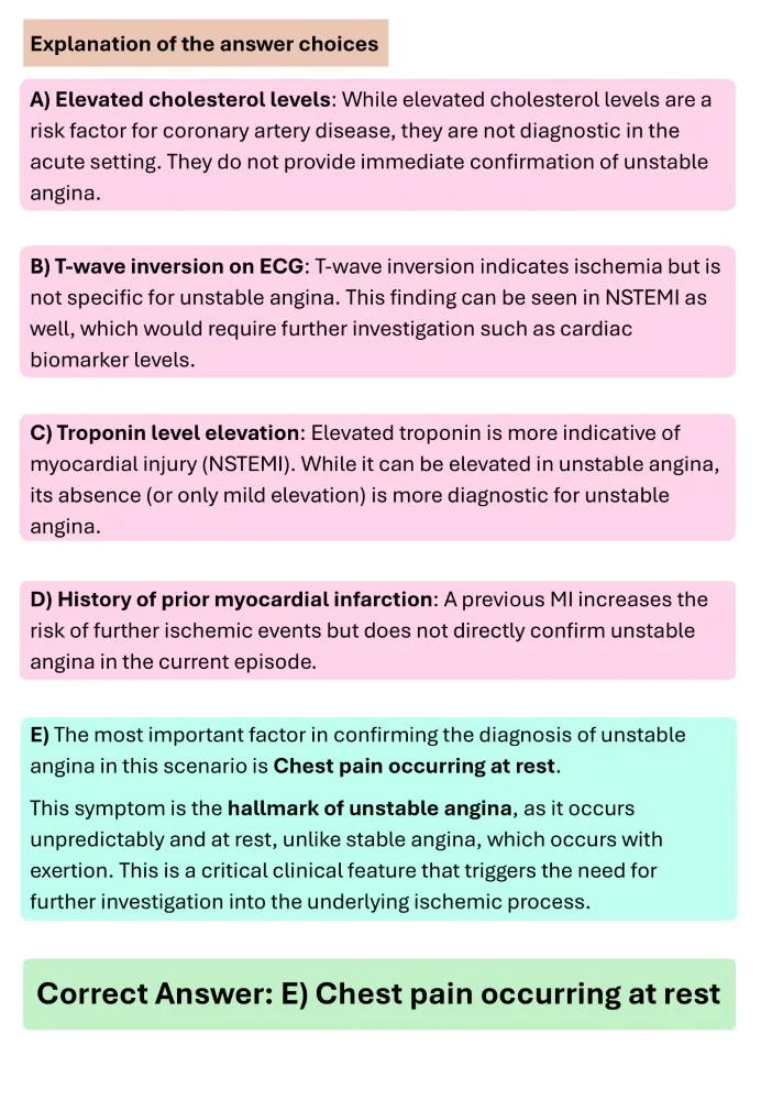 Easy medical books cardiology mcq explanations ebook sample pages (15)