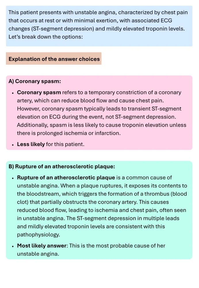 Easy medical books cardiology mcq explanations ebook sample pages (17)