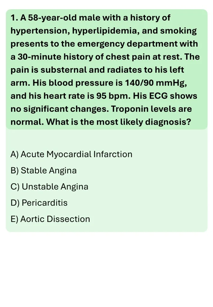 Easy medical books cardiology mcq explanations ebook sample pages (6)