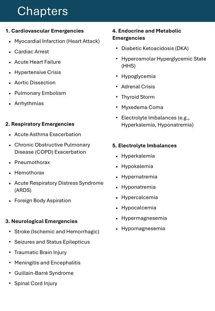 Easy medical books emergency medicine mcq explanations ebook sample pages (3)
