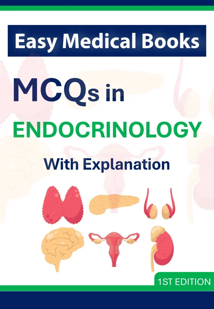 Easy medical books endocrinology mcq explanations ebook sample images (1)