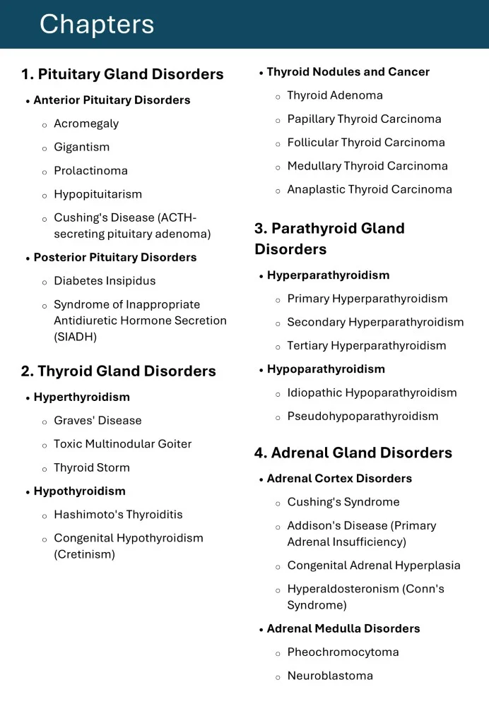 Easy medical books endocrinology mcq explanations ebook sample images (3)