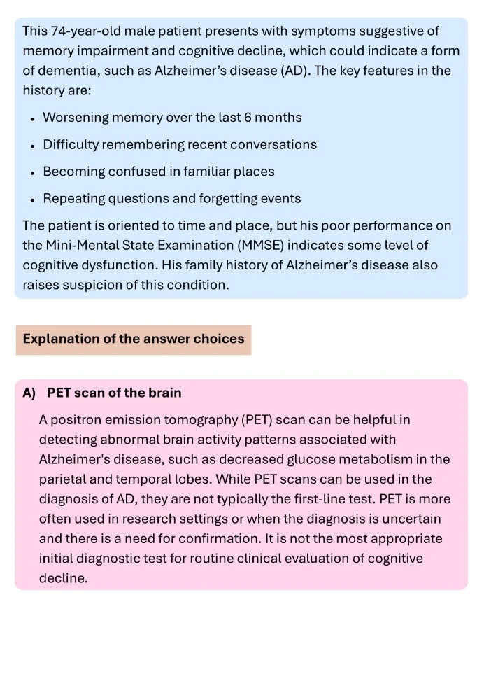 Easy medical books neurology mcq explanations ebook sample pages (12)