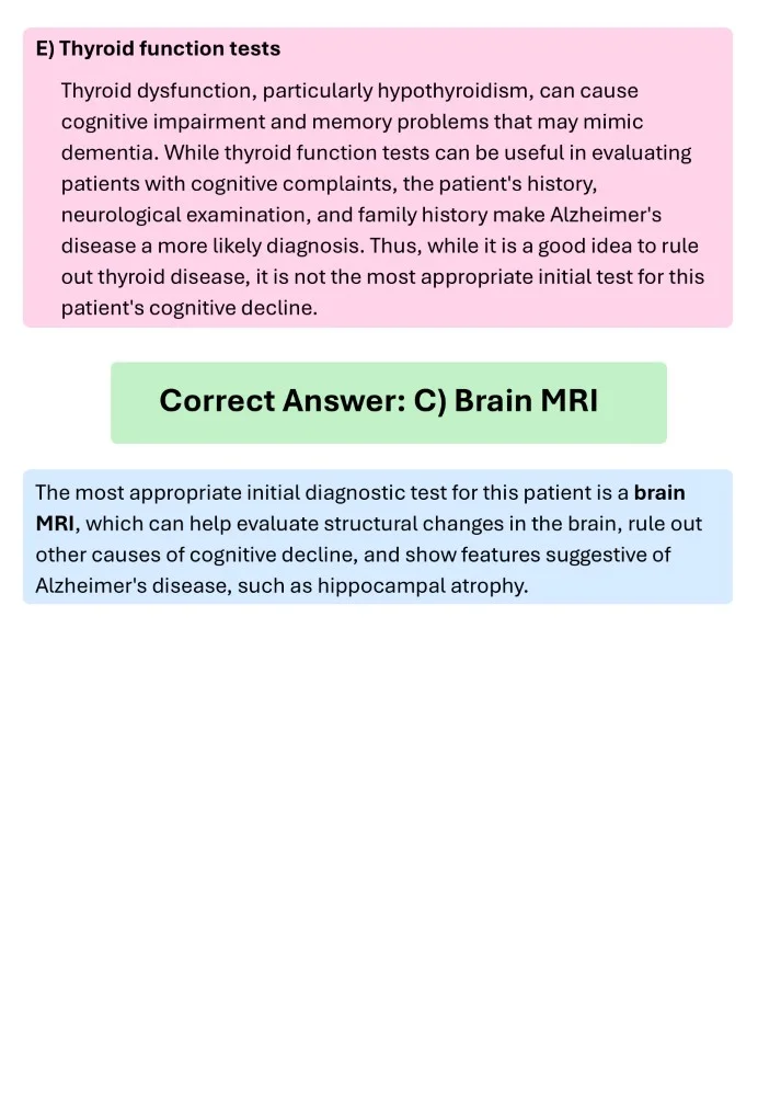 Easy medical books neurology mcq explanations ebook sample pages (14)