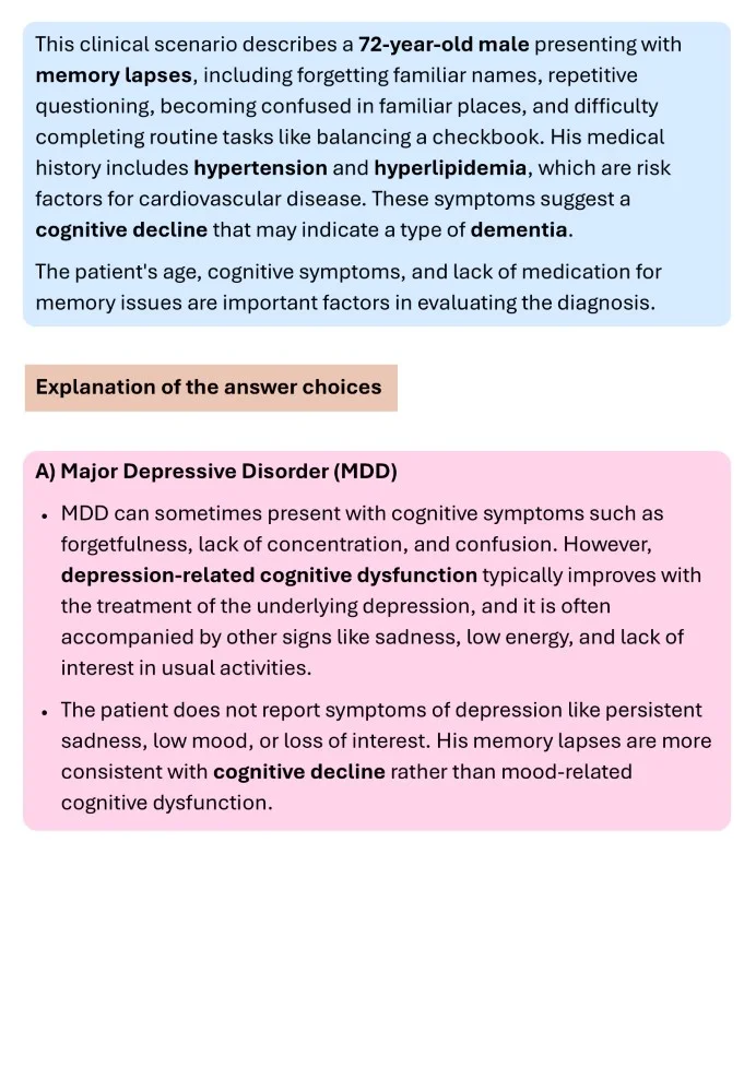 Easy medical books neurology mcq explanations ebook sample pages (8)