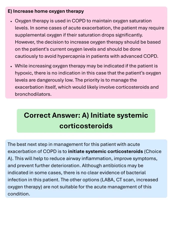 Easy medical books respiratory medicine mcq explanations ebook sample pages (13)