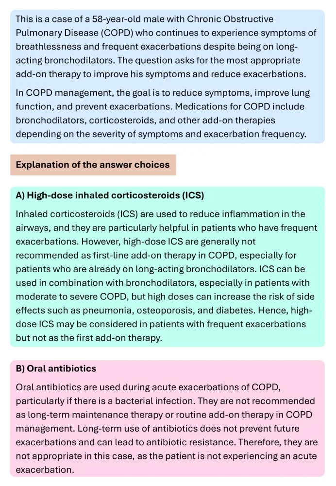 Easy medical books respiratory medicine mcq explanations ebook sample pages (15)